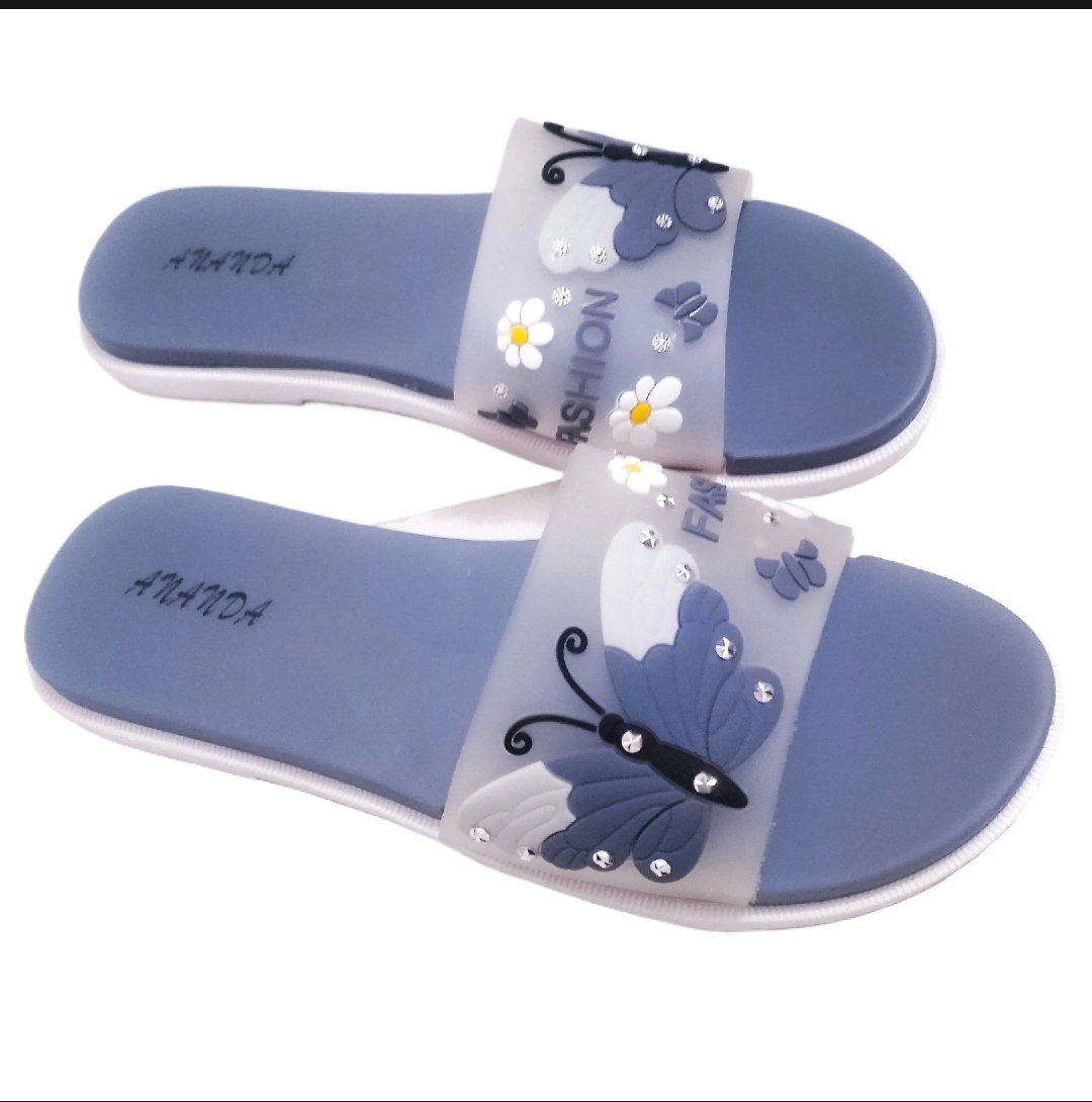 Womens Viral Flat Regular China Shoes New Fashionable Ladies Flat Slipper Sandals New